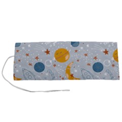 Cosmos T- Shirt Cute Baby Cosmic Pattern T- Shirt Roll Up Canvas Pencil Holder (s) by EnriqueJohnson