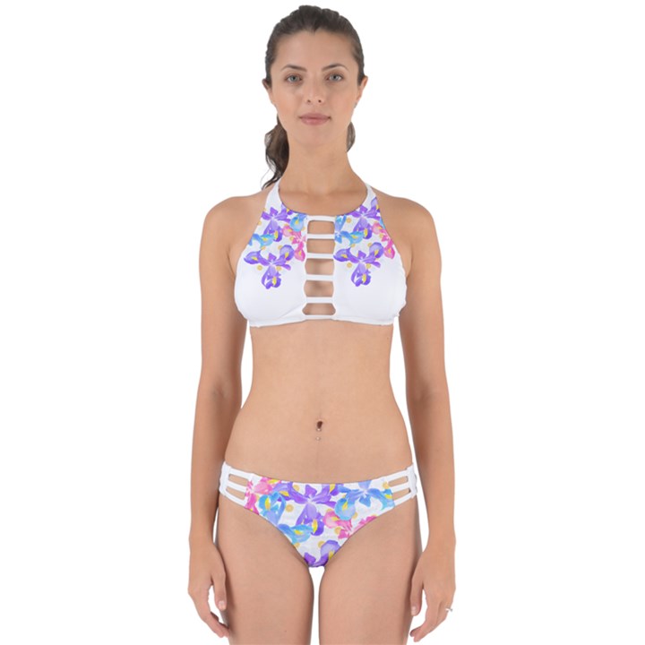 Daisies In Bloom T- Shirt Daisy Iris Heart Flower Floral Pattern Daisies T- Shirt Perfectly Cut Out Bikini Set