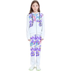 Daisies In Bloom T- Shirt Daisy Iris Heart Flower Floral Pattern Daisies T- Shirt Kids  Tracksuit by EnriqueJohnson