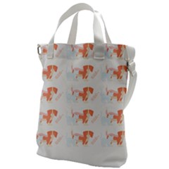 Dog And Cat Pattern T- Shirtdog And Cat Lover Pattern T- Shirt Canvas Messenger Bag by EnriqueJohnson