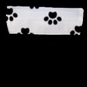 Dog Paw Print T- Shirt Paw Pattern 6 Flap Closure Messenger Bag (L) View1