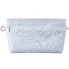 Dog Paw Print T- Shirt Paw Pattern T- Shirt Handbag Organizer by EnriqueJohnson