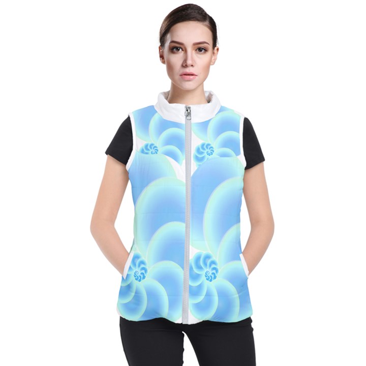 Fibonacci Spiral T- Shirt Fibonacci Spiral T- Shirt Women s Puffer Vest