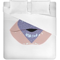 Lips -18 Duvet Cover Double Side (king Size) by SychEva