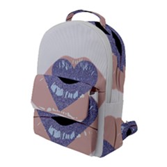 Lips -18 Flap Pocket Backpack (large) by SychEva