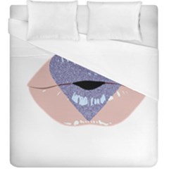 Lips -18 Duvet Cover (king Size) by SychEva