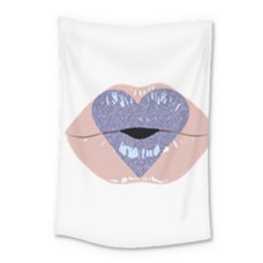 Lips -18 Small Tapestry