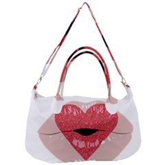 Lips -16 Removable Strap Handbag by SychEva