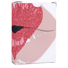 Lips -16 Playing Cards Single Design (rectangle) With Custom Box by SychEva