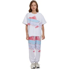 Fishing Lover T- Shirtfish T- Shirt (2) Kids  T-shirt And Pants Sports Set by EnriqueJohnson