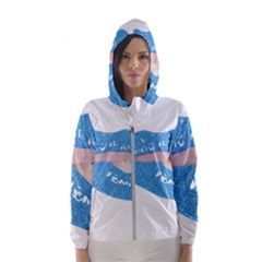 Lips -21 Women s Hooded Windbreaker by SychEva