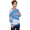 Lips -21 Kids  Crewneck Sweatshirt View3