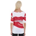 Lips -25 Wide Neckline T-Shirt View2