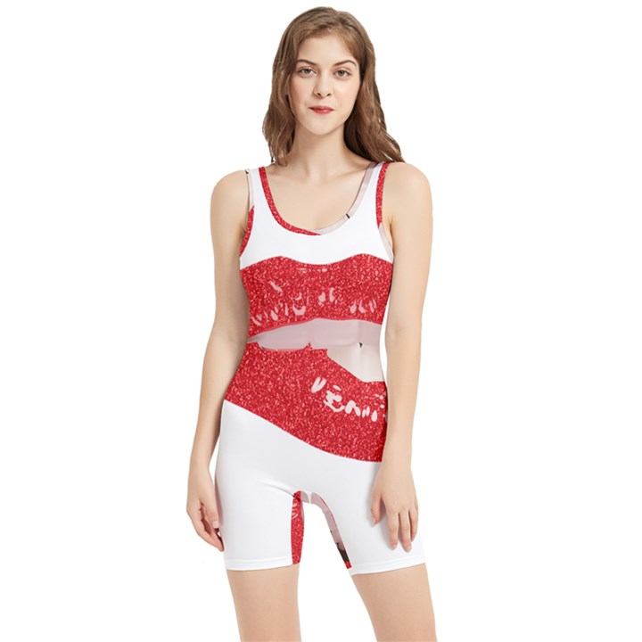 Lips -25 Women s Wrestling Singlet