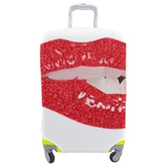 Lips -25 Luggage Cover (medium) by SychEva