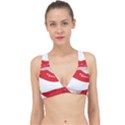 Lips -25 Classic Banded Bikini Top View1