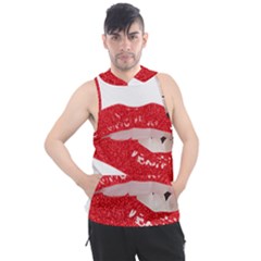 Lips -25 Men s Sleeveless Hoodie by SychEva