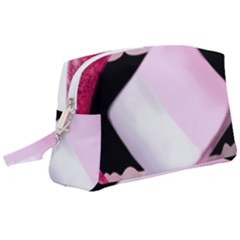 Lips -5 Wristlet Pouch Bag (large) by SychEva