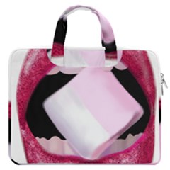 Lips -5 Macbook Pro 16  Double Pocket Laptop Bag  by SychEva