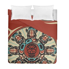 Skull Grateful Dead Phone Gratefuldead Duvet Cover Double Side (full/ Double Size) by Sarkoni