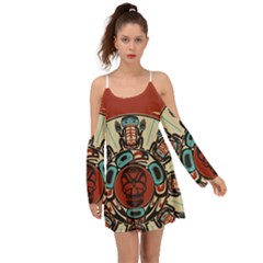 Skull Grateful Dead Phone Gratefuldead Boho Dress by Sarkoni