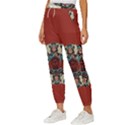 Skull Grateful Dead Phone Gratefuldead Women s Cropped Drawstring Pants View2