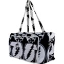 Black And White Deadhead Grateful Dead Steal Your Face Pattern Multi Function Bag View3