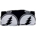 Black And White Deadhead Grateful Dead Steal Your Face Pattern Multi Function Bag View4