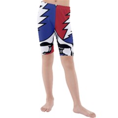 Grateful Dead Kids  Mid Length Swim Shorts by Sarkoni