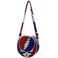 Grateful Dead Crossbody Circle Bag by Sarkoni