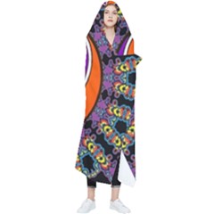 Gratefuldead Grateful Dead Pattern Wearable Blanket by Sarkoni