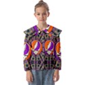 Gratefuldead Grateful Dead Pattern Kids  Peter Pan Collar Blouse View1