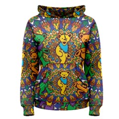 Grateful Dead Pattern Women s Pullover Hoodie