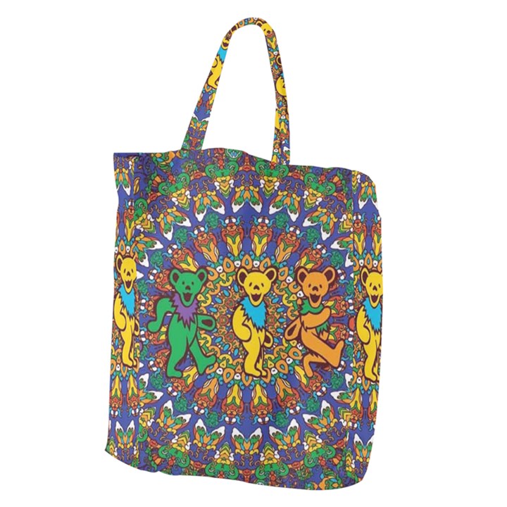 Grateful Dead Pattern Giant Grocery Tote