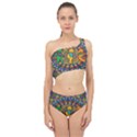 Grateful Dead Pattern Spliced Up Two Piece Swimsuit View1