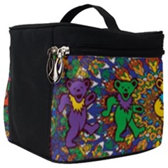 Grateful Dead Pattern Make Up Travel Bag (big) by Sarkoni