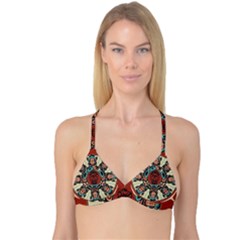 Grateful-dead-pacific-northwest-cover Reversible Tri Bikini Top by Sarkoni