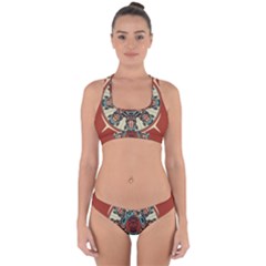 Grateful-dead-pacific-northwest-cover Cross Back Hipster Bikini Set by Sarkoni