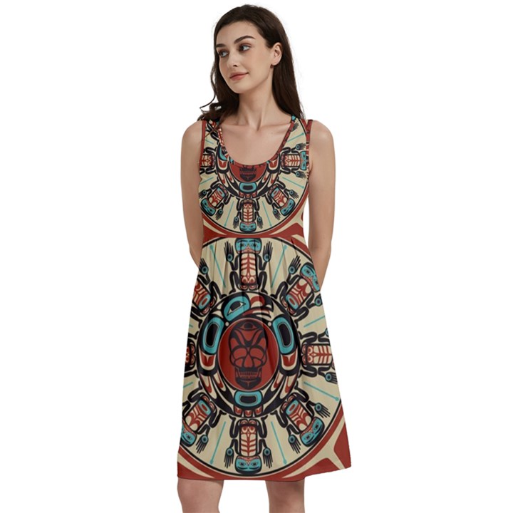 Grateful-dead-pacific-northwest-cover Classic Skater Dress