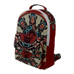 Grateful-dead-pacific-northwest-cover Flap Pocket Backpack (large) by Sarkoni