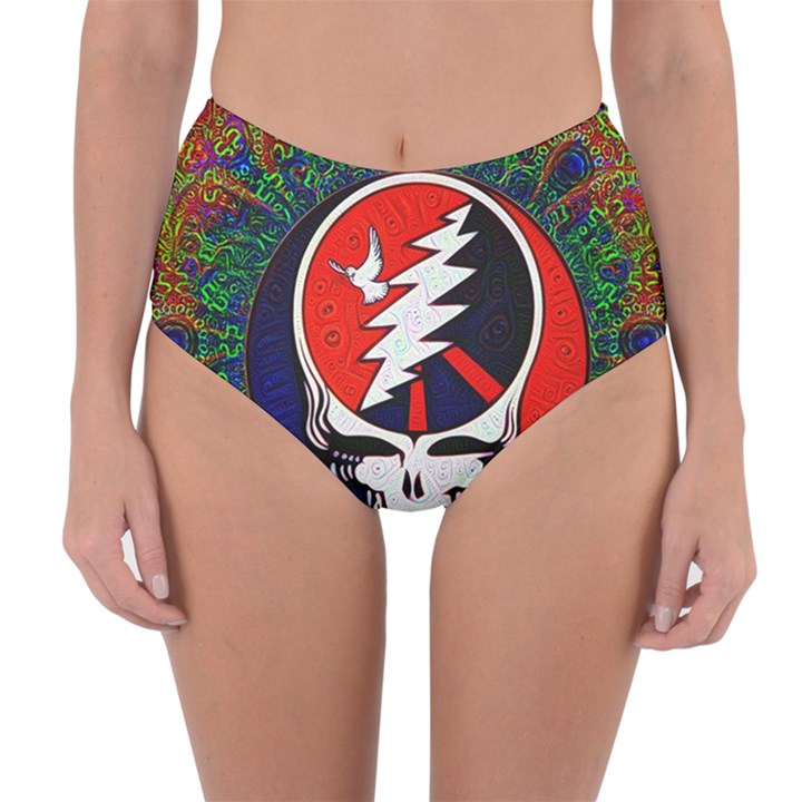 Grateful Dead - Reversible High-Waist Bikini Bottoms