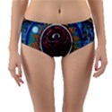 Grateful-dead-ahead-of-their-time Reversible Mid-Waist Bikini Bottoms View3