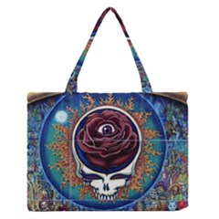 Grateful-dead-ahead-of-their-time Zipper Medium Tote Bag by Sarkoni