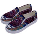 Grateful-dead-ahead-of-their-time Kids  Canvas Slip Ons View2