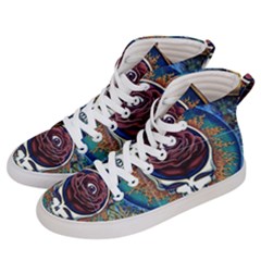 Grateful-dead-ahead-of-their-time Women s Hi-top Skate Sneakers by Sarkoni