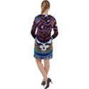 Grateful-dead-ahead-of-their-time Long Sleeve Hoodie Dress View2