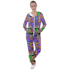 Trippy Aesthetic Halloween Women s Tracksuit by Sarkoni