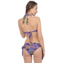 Trippy Aesthetic Halloween Tie It Up Bikini Set View2