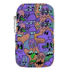 Trippy Aesthetic Halloween Waist Pouch (large) by Sarkoni