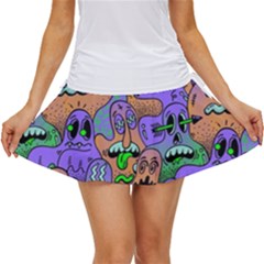 Trippy Aesthetic Halloween Women s Skort by Sarkoni